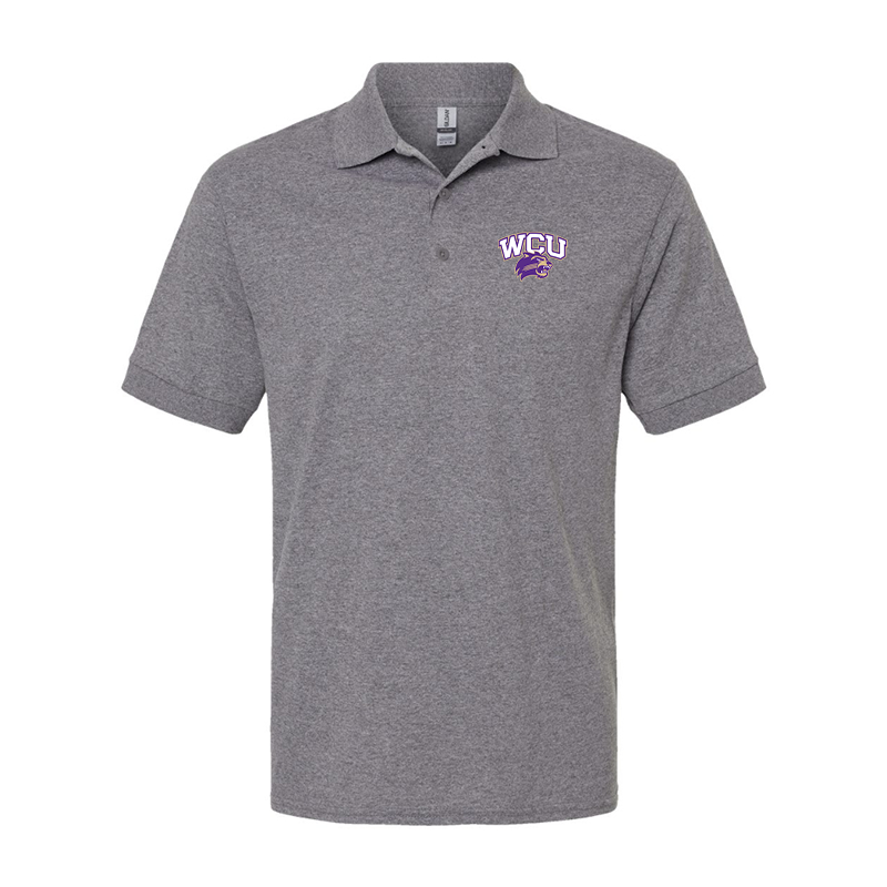 Men's Western Carolina Catamounts Gildan Dry Blend Jersey Polo
